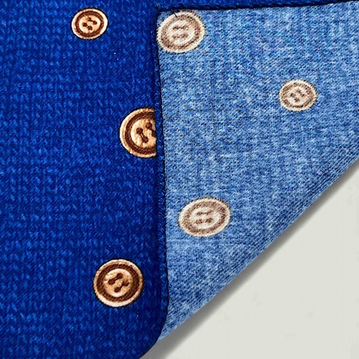 Batistă lână BLU 30X30