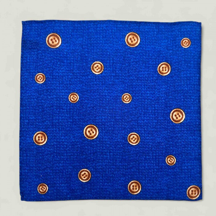 Batistă lână BLU 30X30