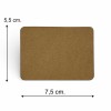 Eticheta personalizabilă ultrasuede Eticheta personalizabilă ultrasuede