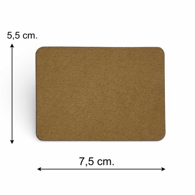 Eticheta personalizabilă ultrasuede 