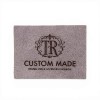 Eticheta piele întoarsă culoare Ash personalizabilă Logo Text Eticheta piele întoarsă culoare Ash personalizabilă Logo Text