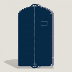 Husa Costum Navy Personalizabilă 63x111+9 cm.